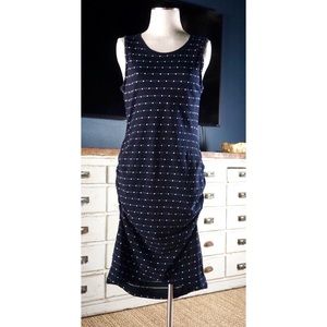 Anthropologie Saturday Sunday Caryn Ruched Dress M